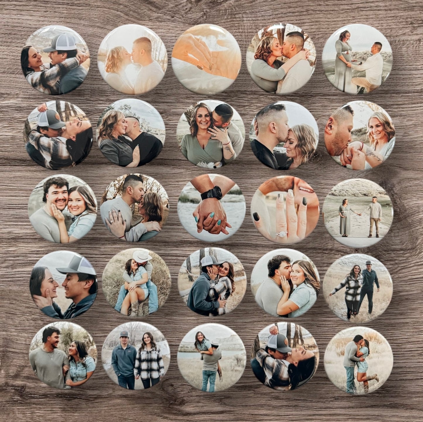 Custom Photo Magnets 9 Pack (Round 2.25in)